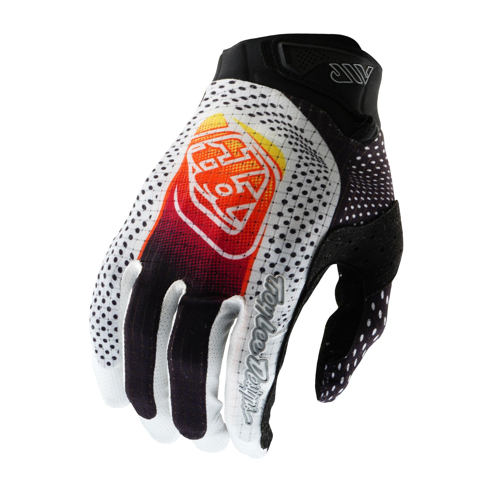 Велоперчатки Troy Lee Designs AIR GLOVE optic white-black L