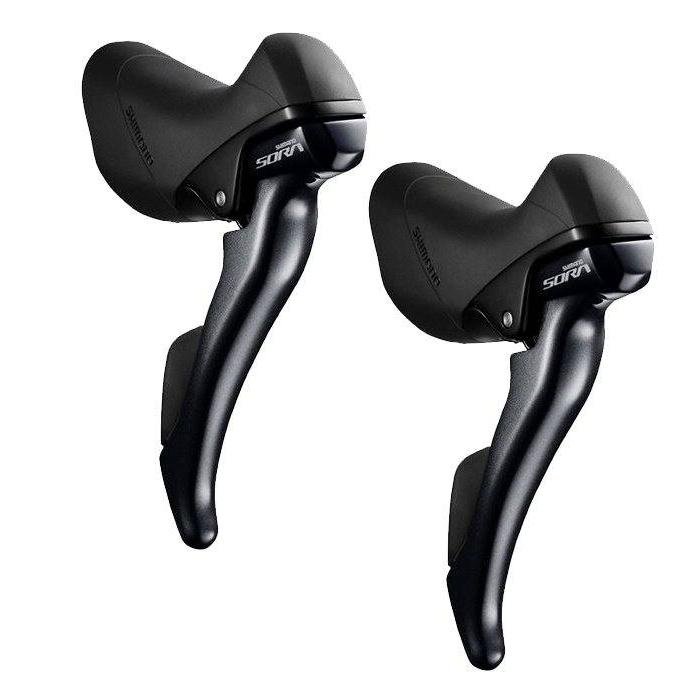 Манетки шоссейные Shimano Sora ST-R3000, комплект 2x9ск (левая/правая)
