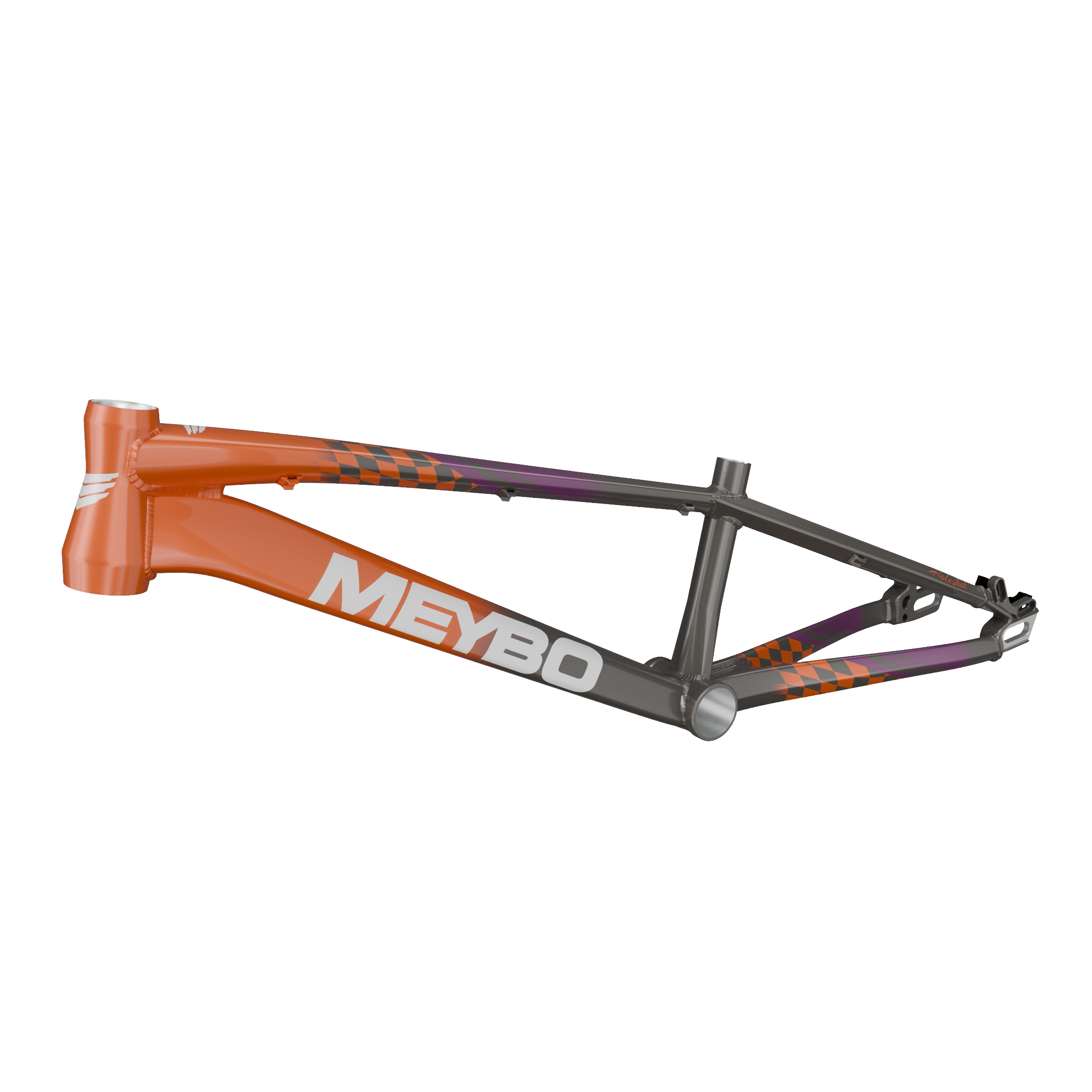 Рама BMX Race Meybo Holeshot G14.2 2027 Mini Anthracite/Orange