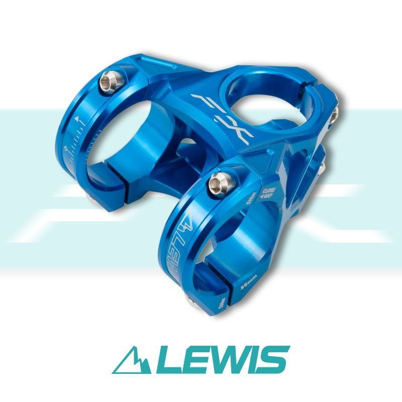 Вынос Lewis, длина 40мм, под руль 35мм, Blue