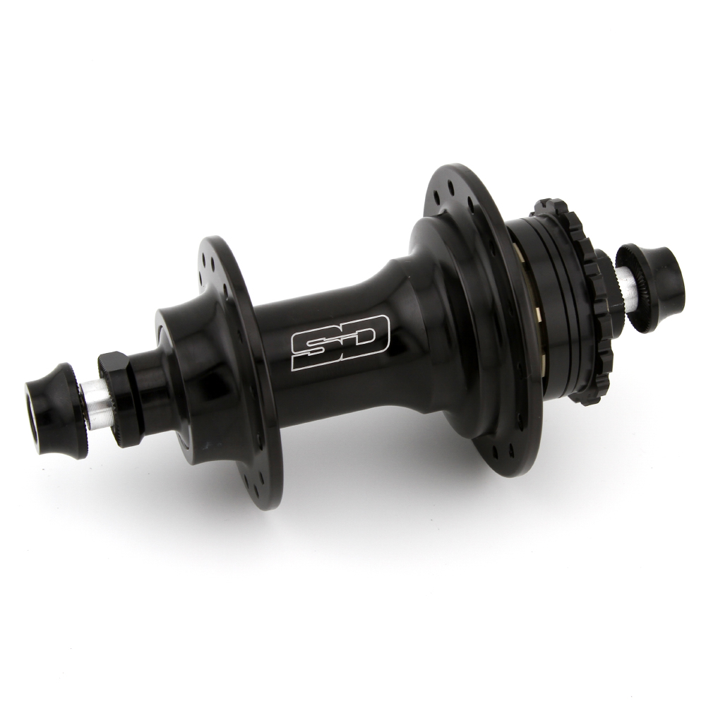 Втулка задняя SD Ace Expert Cassette Hub Sealed Bearing 180 Clicks Black 28H