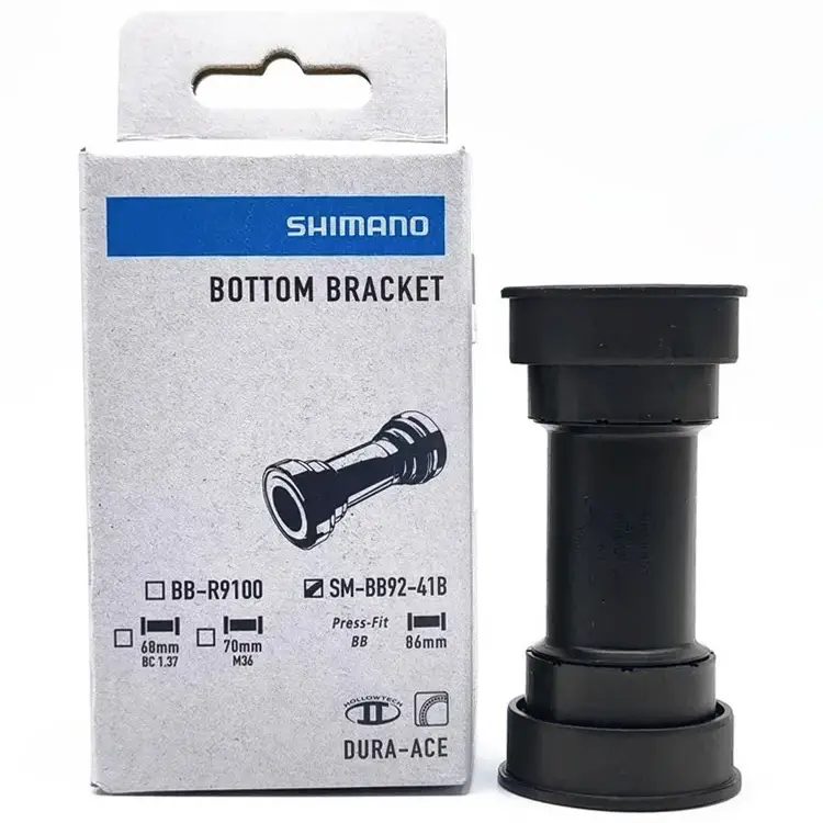 Каретка Shimano BB92-41B BOX, press fit, для шоссейных велосипедов