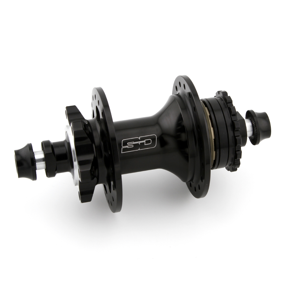 Втулка задняя SD Ace Expert Cassette Hub Sealed Bearing 180 Clicks Black 36H Disc