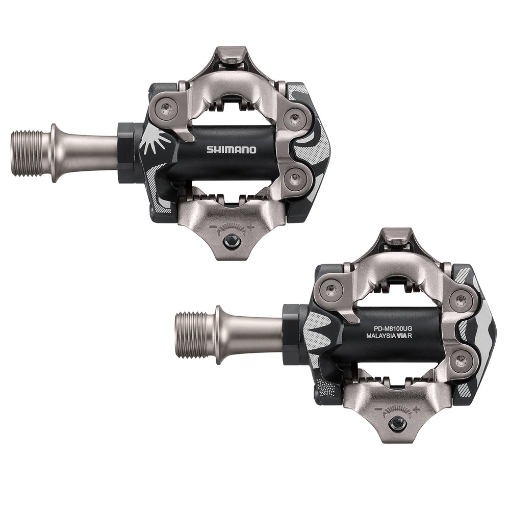 Педали Shimano GRX Limited Edition M8100-UG, SPD, с шипами