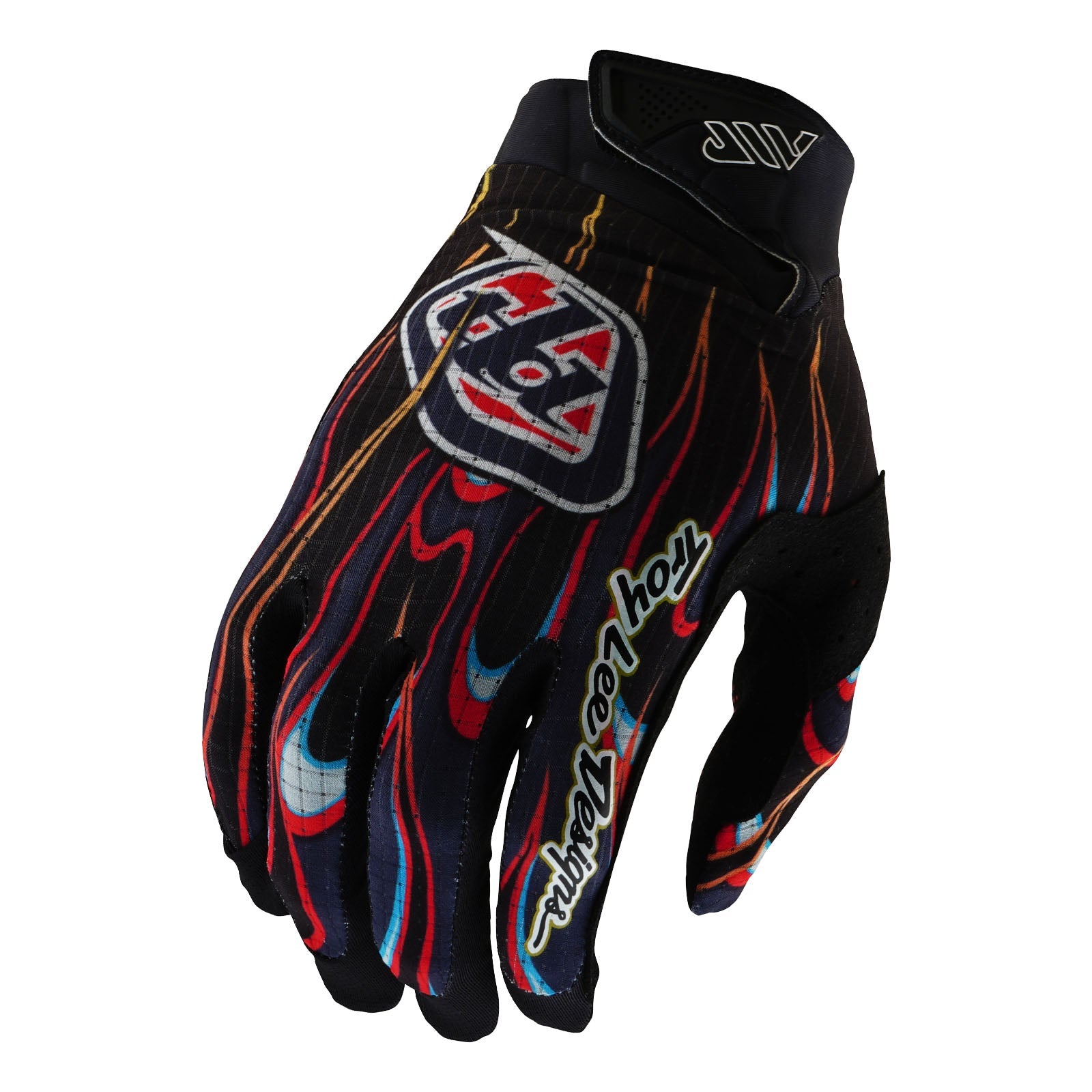 Велоперчатки подростковые Troy Lee Designs YOUTH AIR GLOVE TORCHED BLACK/RED L