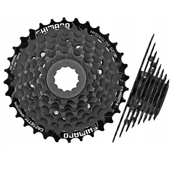 Кассета Shimano HG200 OEM, 8 скоростей, 12-32T