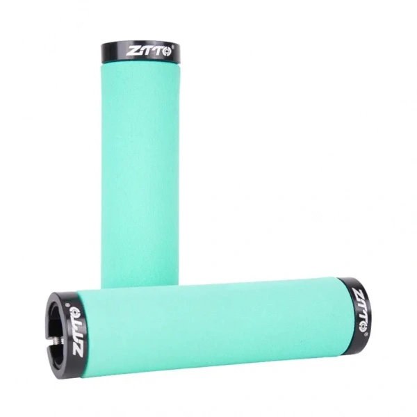 Грипсы ZTTO Foam Lock-On Turquoise