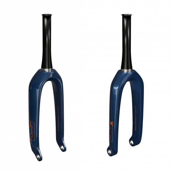 Вилка BMX SD CF1 Carbon Fork Junior 20" Meybo Petrol/Orange