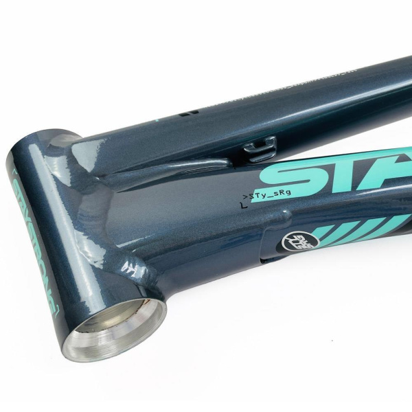 Рама BMX-race StayStrong V5 2024 Disc Charcoal-Mint Expert XL