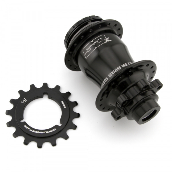 Втулка задняя SD-X Sniper Pro Rear Hub | 15mm | 36H | 16T | Disc | Black