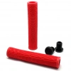 Грипсы Energy Kick 165 без колец, резиновые, red