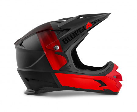 Велошлем Bluegrass Intox Black/Red, XS 52-54 см