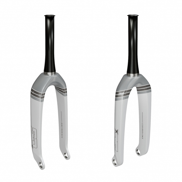 Вилка BMX SD CF1 Carbon Fork Expert 20" Meybo White/Silver