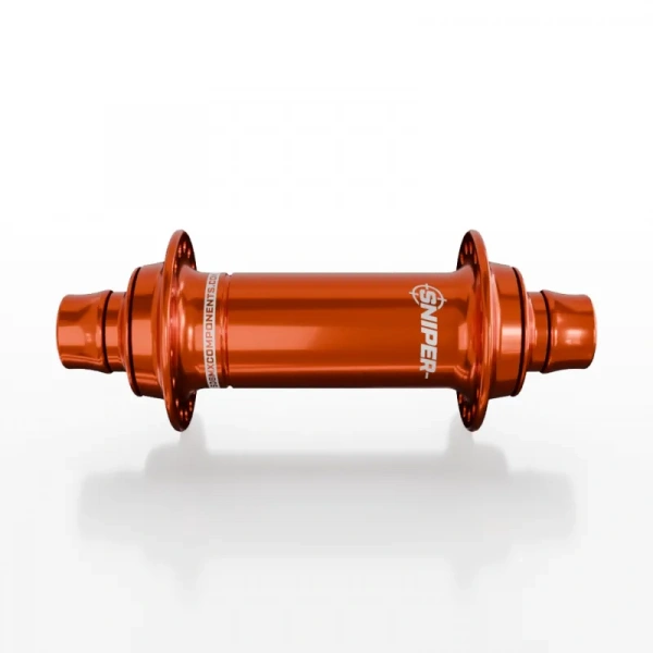 Втулка передняя SD-X Sniper Evo Air (Expert) Front Hub 28H, 10mm, Orange