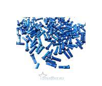 Ниппель алюминиевый Pillar Spoke 14G x 14 mm Blue