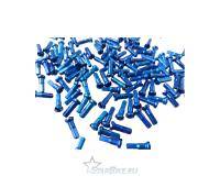 Ниппель алюминиевый Pillar Spoke 14G x 14 mm Blue