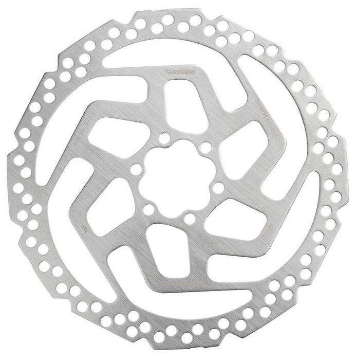 Тормозной диск Shimano RT26, 160мм, 6-болт, только для пласт колод