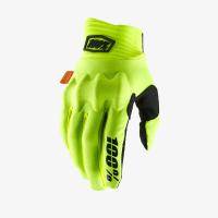 Мотоперчатки 100% Cognito D3O Glove Fluo Yellow/Black, M, 2021