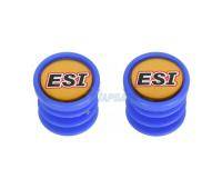 Заглушки руля ESI Logo пластик, синий