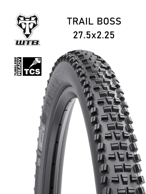 Покрышка бескамерная 27.5x2.25 WTB Trail Boss TCS Light/Fast Rolling tire