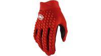 Велоперчатки 100% Geomatic Glove Red, L, 2022