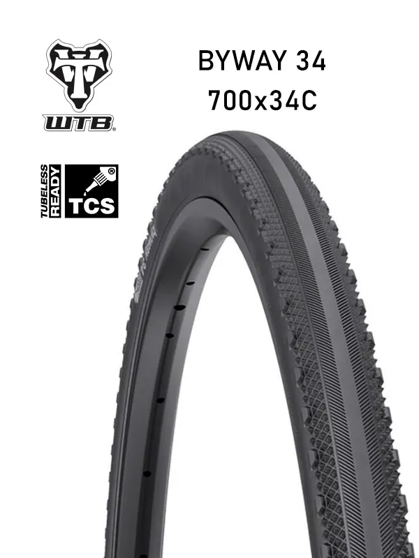 Покрышка бескамерная 700x34C WTB Byway Road TCS tire