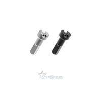 Ниппель латунный Pillar Spoke 14G x 12.4 mm Silver