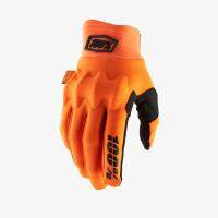 Мотоперчатки 100% Cognito D3O Glove Fluo Orange/Black, M, 2021