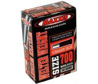 Камера 700x35/45C Maxxis Welter Weight 0.8 мм, авто нип. 48 мм