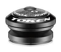 Рулевая колонка Token OMEGA-A3M 1-1/8" интегр, 41,8х45х45, черная, пром. Подшипники