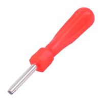Отвёртка для снятия сердечника автониппеля ZTTO, красная ручка