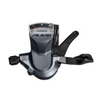 Манетка Shimano Alivio, M4000, лев, 3ск, серебр. тр. 1800мм