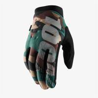 Мотоперчатки 100% Brisker Glove Camo/Black, S, 2021