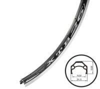 Обод 26" Weinmann XTB26 двойной алюминиевый, 36H*14G, черный
