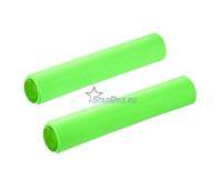 Грипсы SUPACAZ NEON GREEN SL SILICONE GRIPS