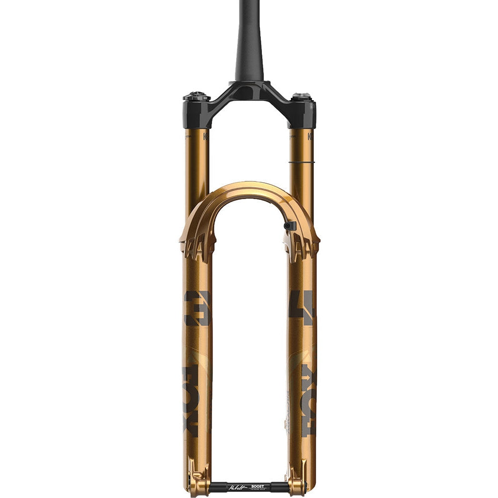 Амортизационная вилка Fox 34 Factory Kashima 29" 110*15mm, 140MM, GRIP X, Podium Gold
