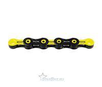 Цепь KMC DLC11 11ск. 118L Black/Yellow