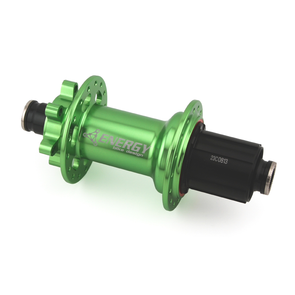 Втулка задняя Energy RH618 Boost, 32H, 148х12, зелёная
