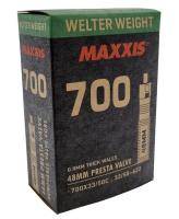 Камера 700x33/50C Maxxis Welter Weight 0.8 мм, вело нип. 48 мм