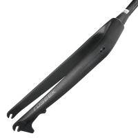 Вилка карбоновая 29" MTB жесткая, под ДТ, конусный шток 1 1/8 - 1.5", 9*100QR
