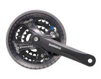 Система Shimano Acera, M361, 170мм, Кв, 48/38/28T, защ, черн