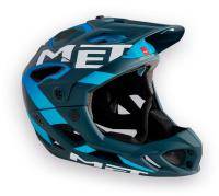 Велошлем MET Parachute Blue/Cyan L (59-62 см)