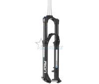Амортизационная вилка Suntour Aion Boost LOR DS 27,5"/29", ход 130 мм, шток 1-1/8"-1.5", ось 15х110мм, черная