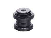 Рулевая колонка Kenli 1-1/8" A-Head, сталь, шариковые подшипники 5/32", чёрная