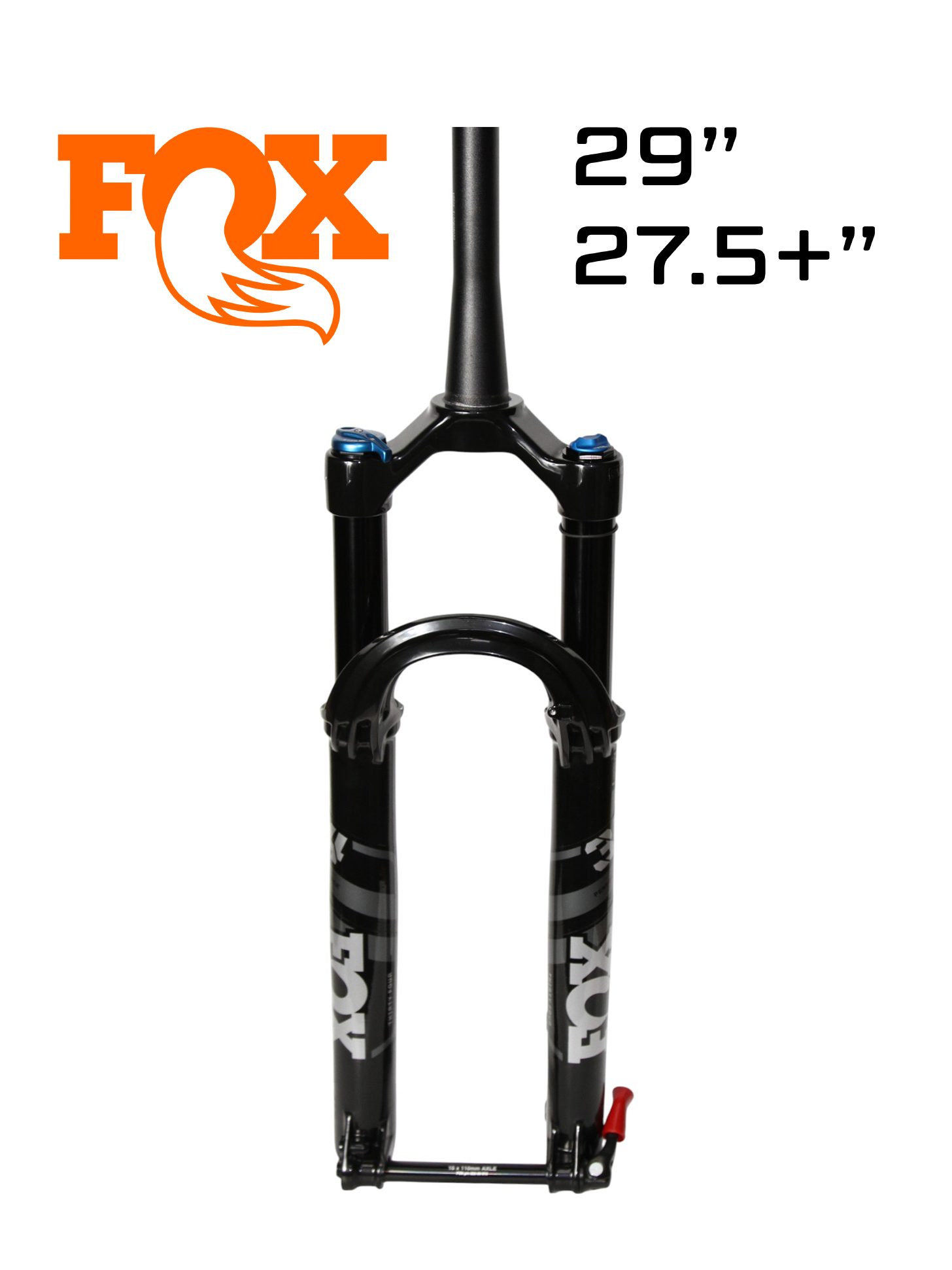 Амортизационная вилка Fox 34 Performance 29/27.5+ 110*15mm boost, tapered, 120MM, GRIP