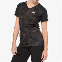 Велоджерси женская 100% Airmatic Womens Jersey Black Floral, M, 2021