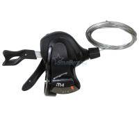 Манетка SunRace Dual Lever Trigger M400 Left, 3 скорости, трос 1700мм