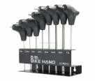 Набор шестигранников Bikehand YC-TPHB-T25, 8 шт + подставка