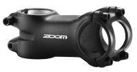 Вынос руля ZOOM 1-1/8",  L-75мм, +6°, под руль 31.8, черный, литой алюм