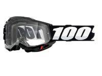 Маска 100% Accuri 2 Goggle Black / Clear Lens